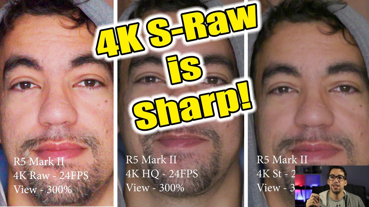 4K S-Raw on the Canon R5 Mark II: The Sharpness You Didn't Expect!