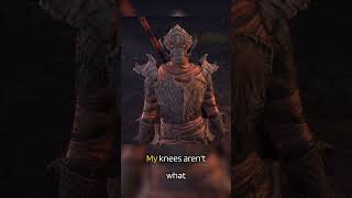 "My knees aren't what they used to be" — Guard's Wholesome Warning