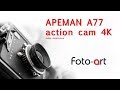 Apeman A77 video 4K action cam recensione