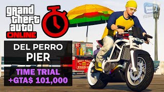 Video voorbeeld van "GTA Online - Time Trial - Del Perro Pier (Under Par Time)"