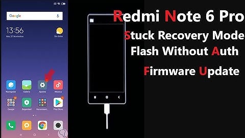 Redmi Note 6 Pro Stuck At Recovery Mode Flash | Without Auth | Firmware Update | MiFlashPro Tools