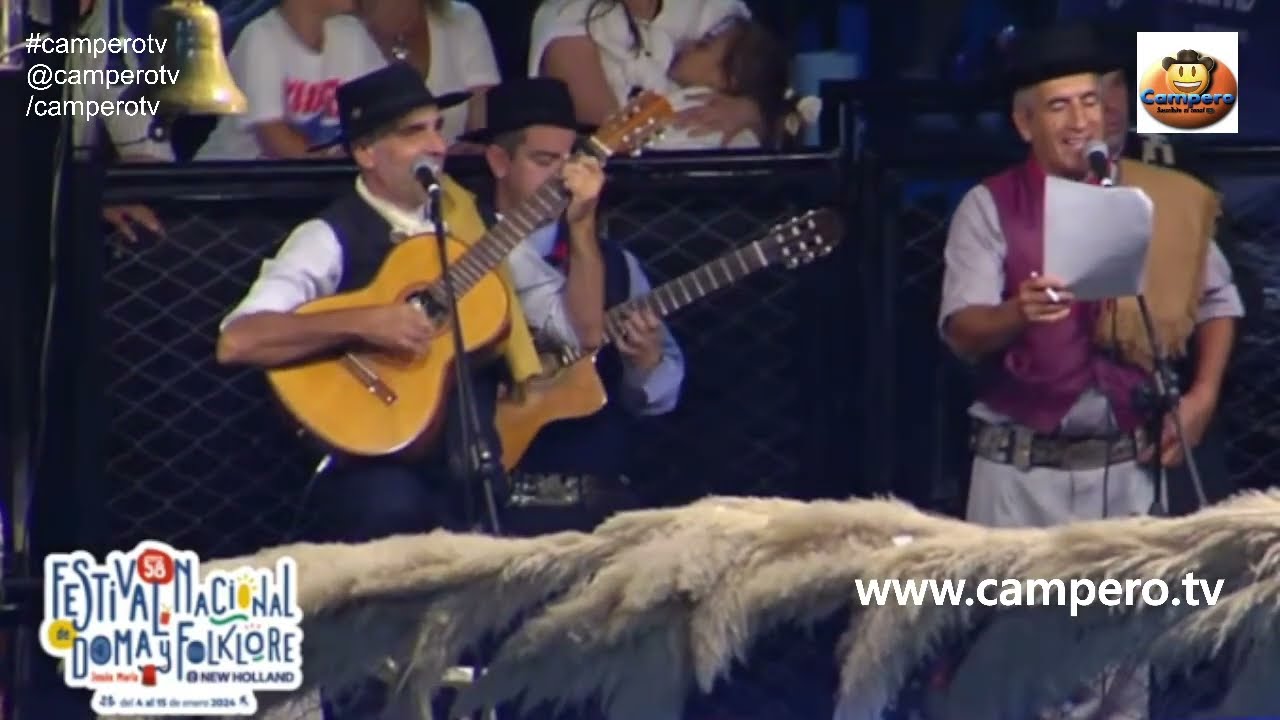 Jineteadas de caballos Festival de Jesús María 2024 noche 1