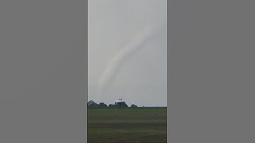 EPIC TORNADO ROPEOUT!!! CARBON, IOWA - 5/21/2024 #tornado #storm #weather #chasing #shorts #iowa