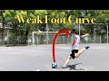 【1,000,000 Shooting Progress】Weak Foot Curve Shot Training 【Shot 63454】