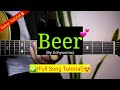 Beer  itchyworms full song tutorial