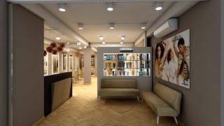 Beauty Salon Interior Design - Kapaal Unisex Salon designed by VIVEA CONSULTANTS