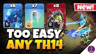 NEW META TH14 Electro Dragon Attack is INSANE | Best TH14 Attack Strategy in Clash of Clans