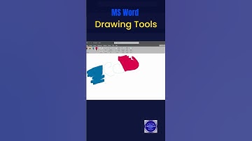 MS Word లో Drawing Tools | 1 Minute Shortcut Trick Part 2 | Tech Talks With Raju