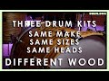 Does shell material make a big sound difference  a drum dog sound comparison