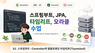 수업32) 스프링부트 : Controller와 템플릿엔진 타임리프(Thymeleaf)
