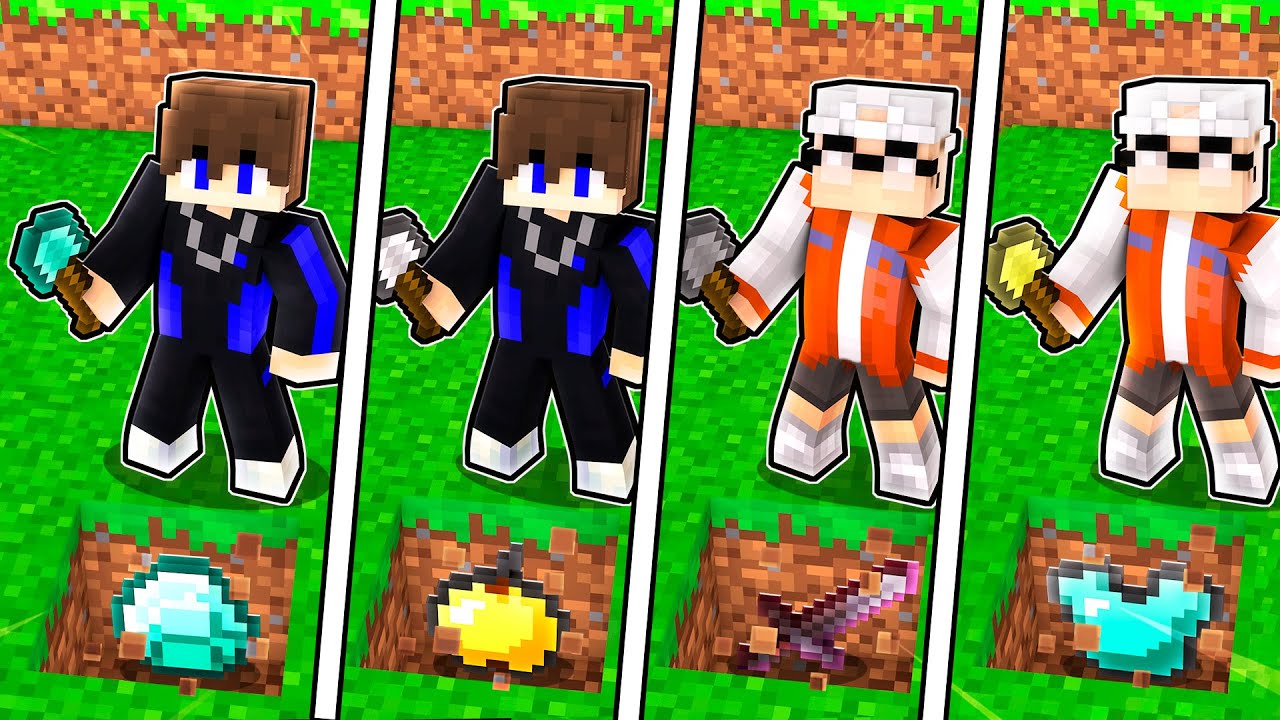 MINECRAFT BLÖCKE = RANDOM (CHALLENGE)