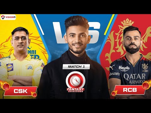 LIVE 🔴  CSK vs RCB Mid-Match 