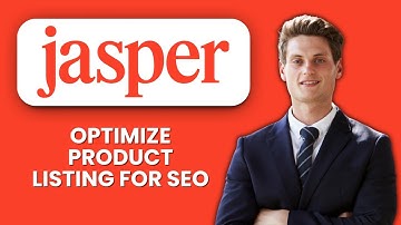 NEW! How to Optimize Product Listings for SEO with Jasper AI (2025) 🛒 | AI-Powered E-commerce SEO