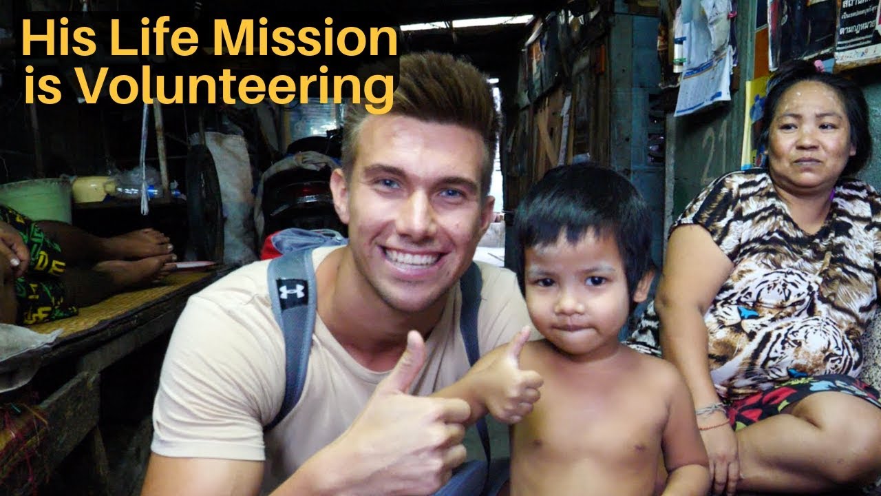 His Life Mission is Volunteering