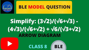 BLE Preparation Class|| Model Question Practice|| Class- 8||Relation and Function|| Surds|| Table ||