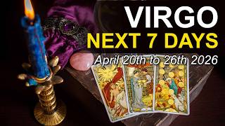 Virgo Weekly Tarot Reading a Big Step Up U0026 Celebratory Announcement April 20  26 2026 