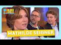 Mathilde Seigner avec Philippe Caverivière et Alex Vizorek - En bande organisée