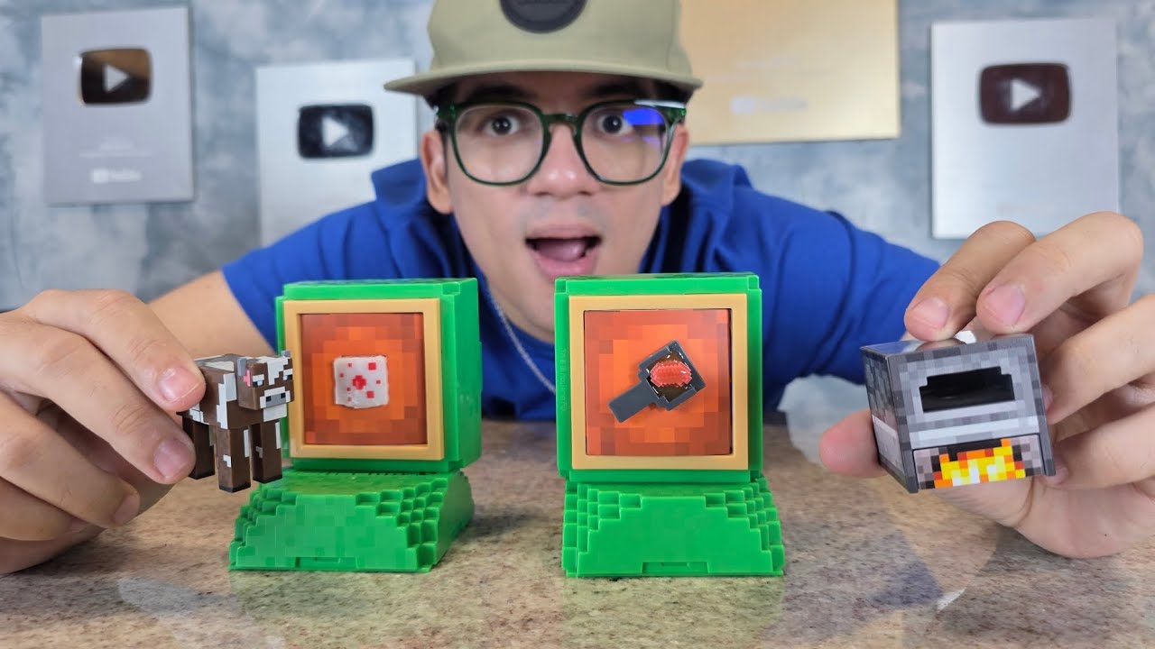 CRIANDO OBJETOS DE MINECRAFT NA VIDA REAL!