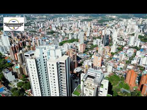 VOLANDO EN DRONE 4K - BUCARAMANGA CIUDAD DE LA ALEGRIA