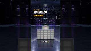 How Far Can This Turbo Fan Reach? | MK-TF4000 Factory Test #shorts How Far Can This Turbo Fan Reach? | MK-TF4000 Factory Test #shorts