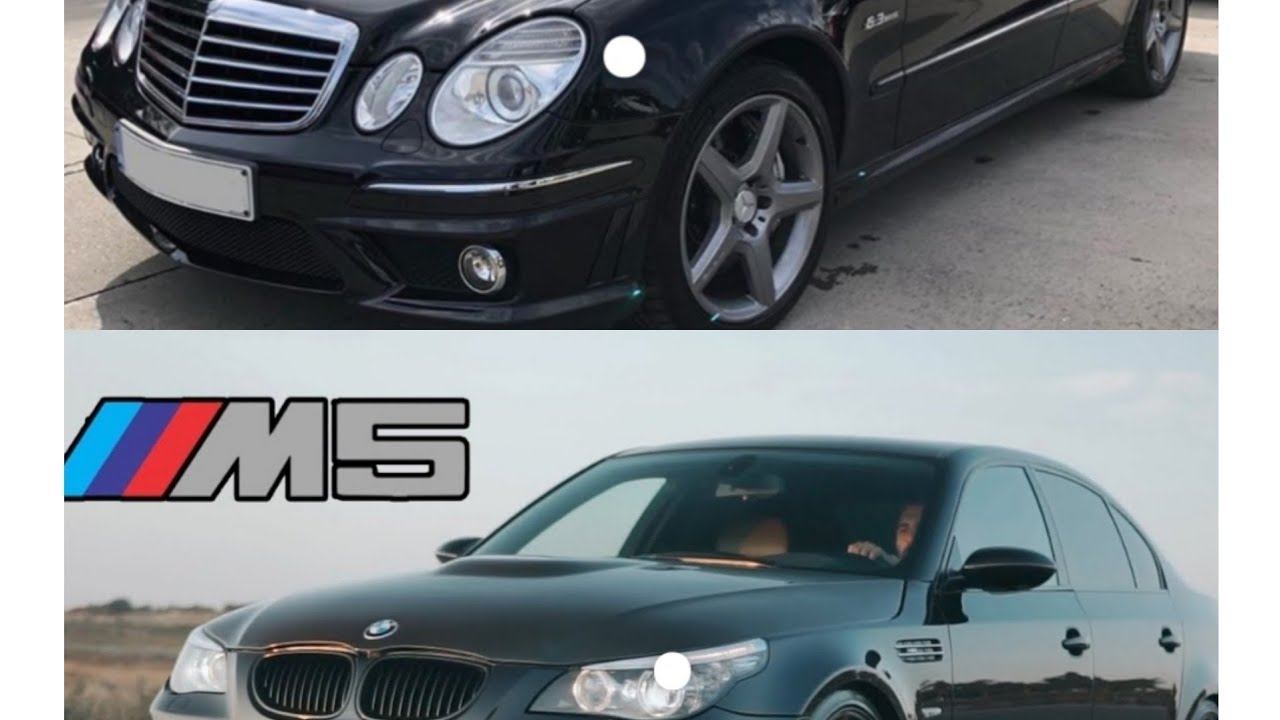 MERCEDES W211 Amg E63 520HP vs BMW E60 M5 507HP YouTube