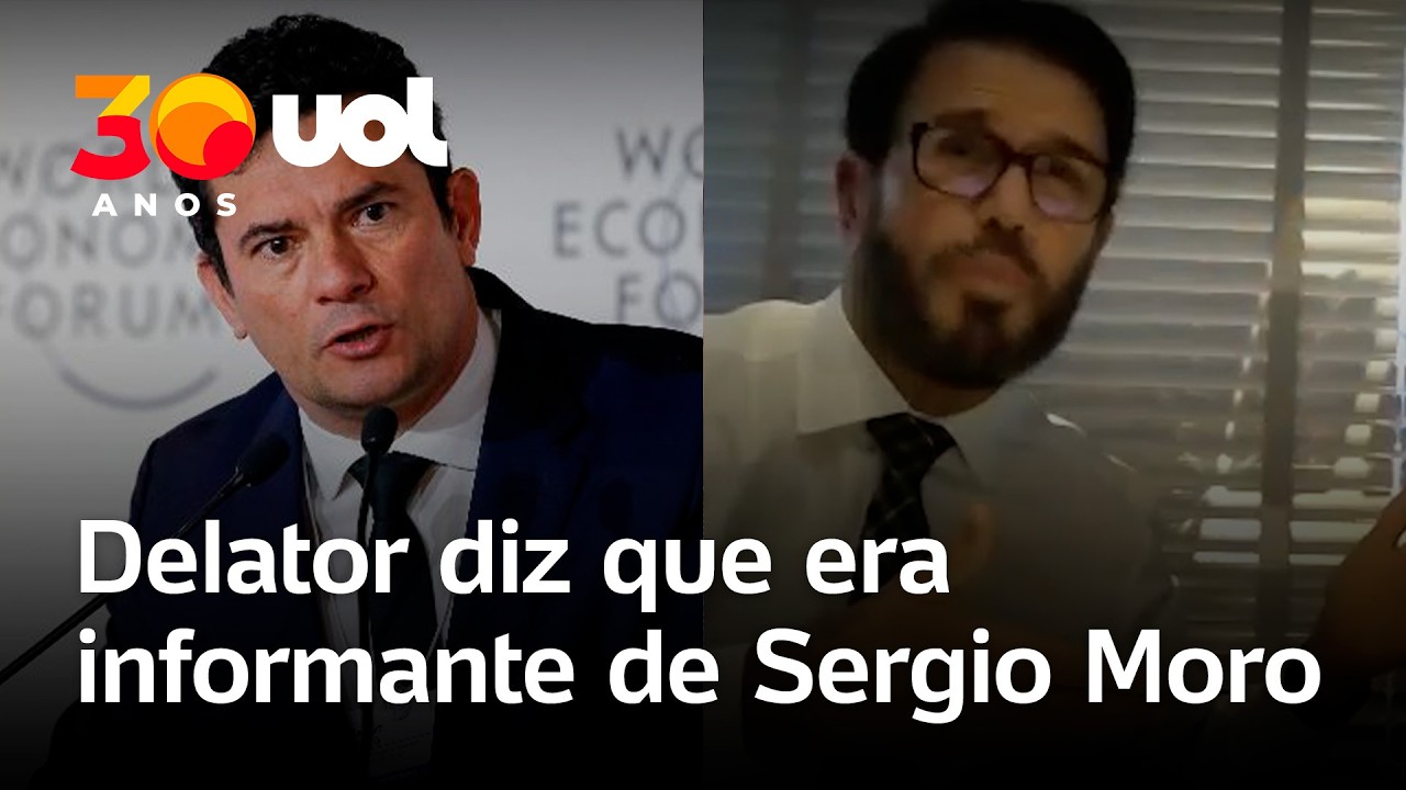 Sergio Moro: delator diz que era informante do ex-juiz e que podia pedir grampo de alvos; veja vídeo