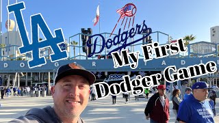 First Time At Dodger Stadium Vlog | Los Angeles Dodgers