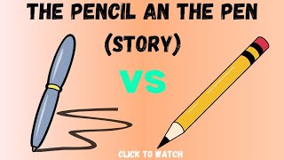 PENSIL DAN PULPEN | Cerita dalam Bahasa Inggris | Cerita moral untuk anak-anak | Cerpen dalam Bahasa Inggris |