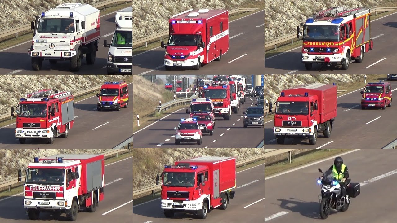 [Waldbrand 29 Fahrzeuge] Fachdienst Brandschutz 1 Feuerwehr