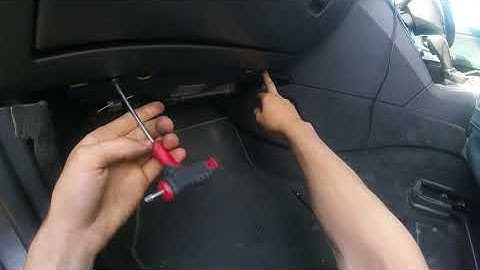 XC90 Glove Box + Kick Panel Removal Guide
