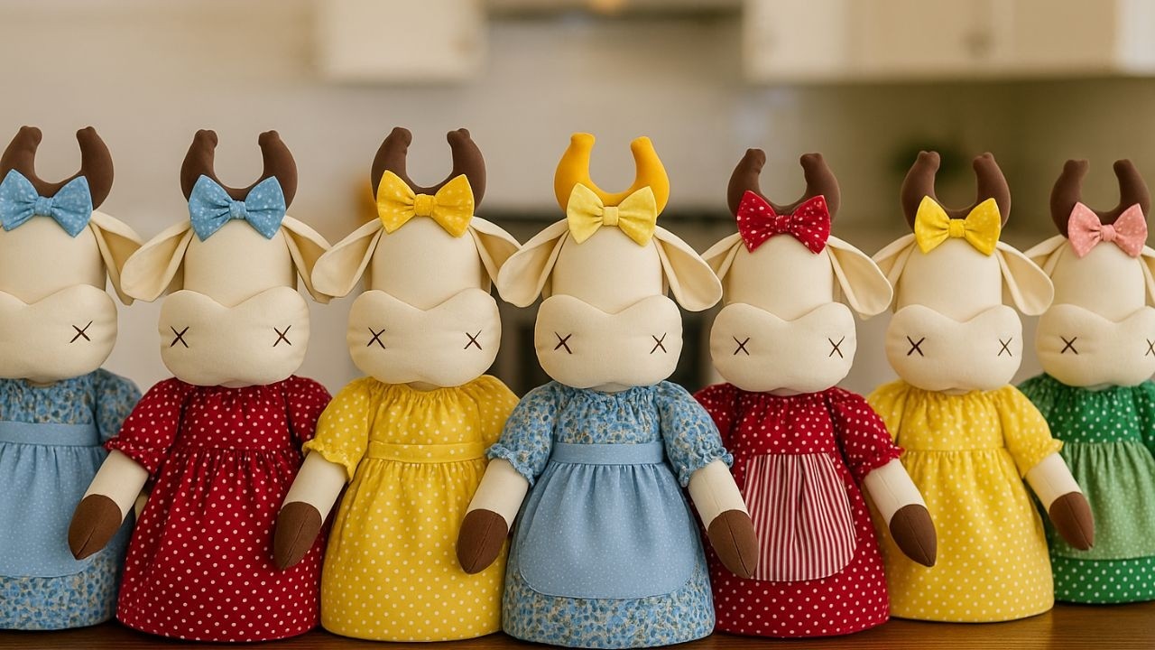 Você Não Vai Acreditar Como Essa Vaca Judite Peso de Porta É Fácil de Fazer – E Vende MUITO!