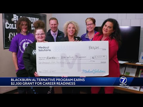 Omaha's Blackburn Alternative Program earns $2,500 for career champions