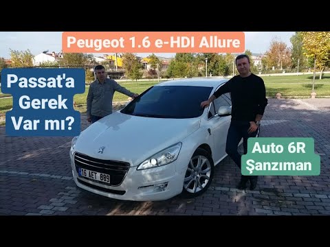 Peugeot 508 1.6 e-HDI Allure 2012 / Detaylı Anlatım ve Test Sürüşü.