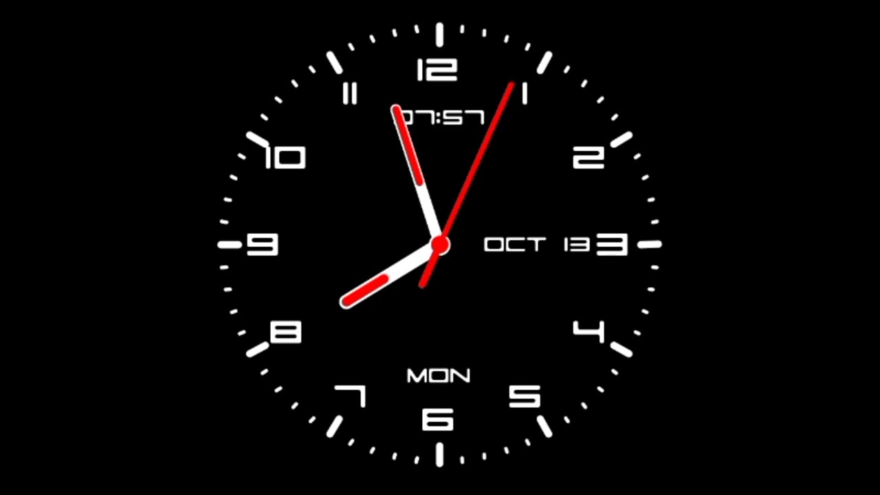 Clock Live Wallpaper