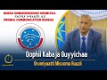 Qophii Kabaja Guyyichaa - Oromiyaatti Misooma Ruuzii