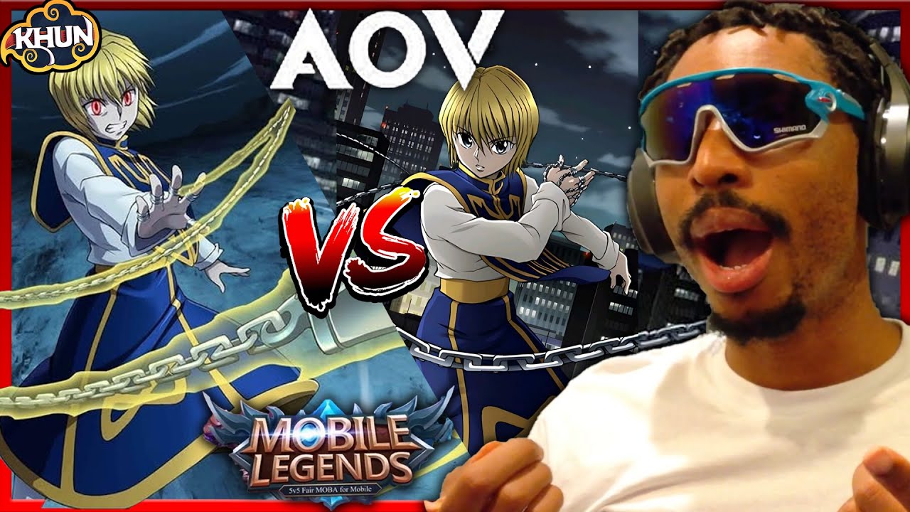 🥇MLBB против AOV Курапика | СРАВНЕНИЕ КОЖИ