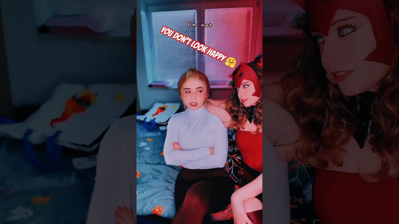 You don't look happy | Catra & Adora @nikkihatsunecosplay #cosplay #shorts #shera #catradora