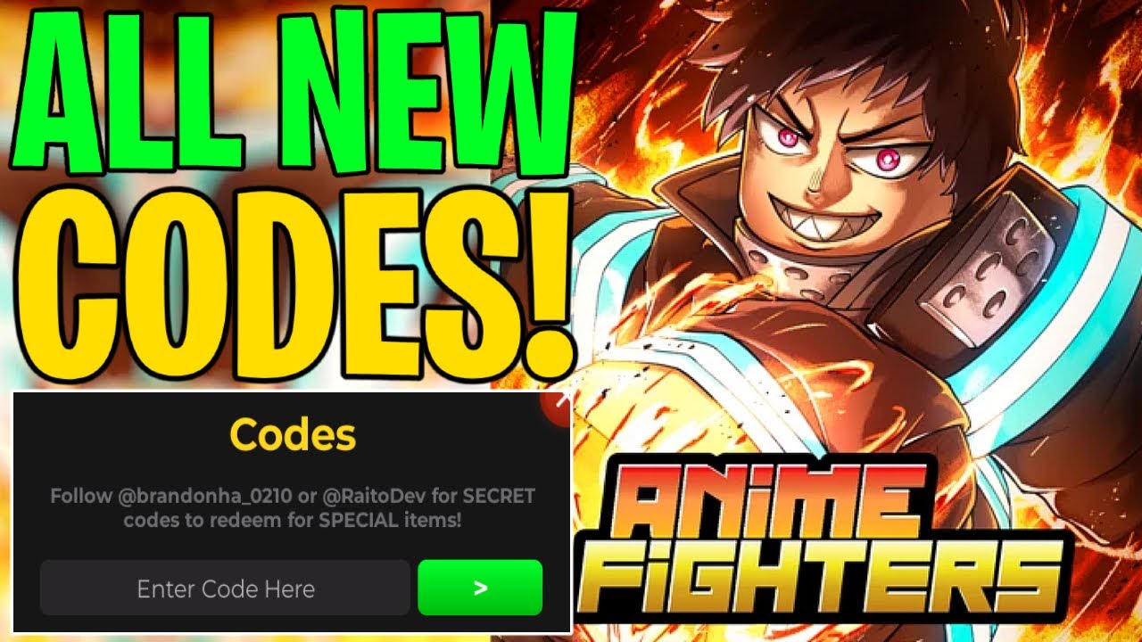 ANIME FIGHTERS SIMULATOR CODES ROBLOX – All New Working Codes! (Update ...