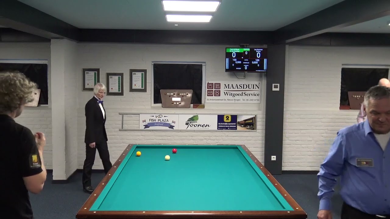 Paul van de Wouw vs Leo Koomen