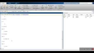 Getting started with MATLAB: Tutorial #1