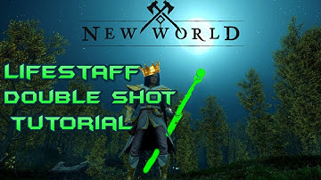 Life Staff Double Attack Animation Cancel New World PVP RPGMMO