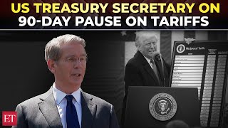 'Goaded China into a bad position': Secy Scott Bessent on Trump Tariff pause strategy