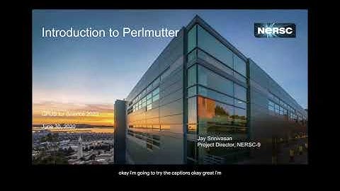 Introduction to Perlmutter