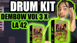 DEMBOW DRUM KIT VOL 3 X LA 42 ( TODO LO QUE CONTIENE ) 🛒