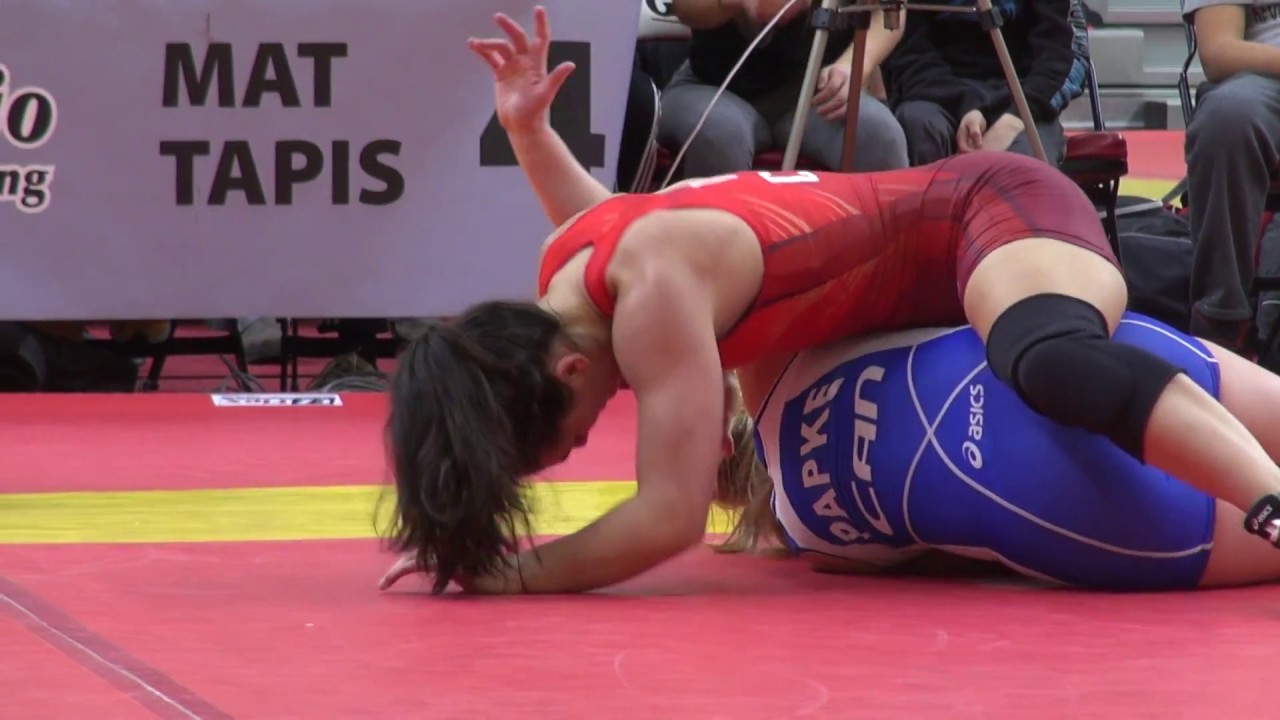 2017 Guelph Open FW48kg Jasmine Mian (Dinos) vs Jade Papke (Guelph)