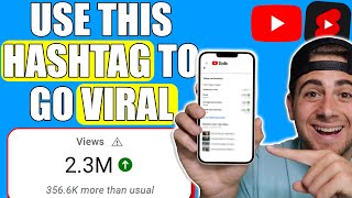 Use These NEW Hashtags To Go VIRAL on YouTube in 2023 (BEST YouTube Shorts HASHTAG STRATEGY)