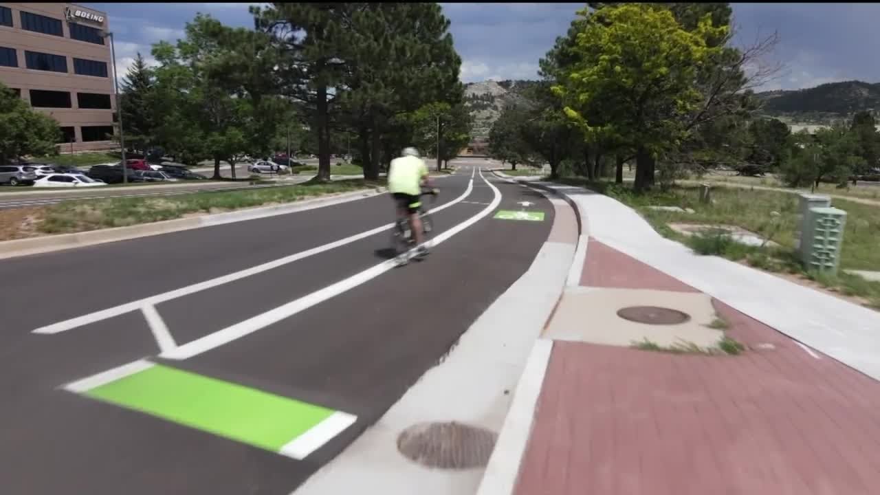 Making bike lanes safer in Colorado Springs YouTube