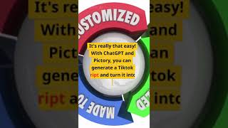 Pictory and ChatGPT – Content and Video Marketing Made Easy #shorts