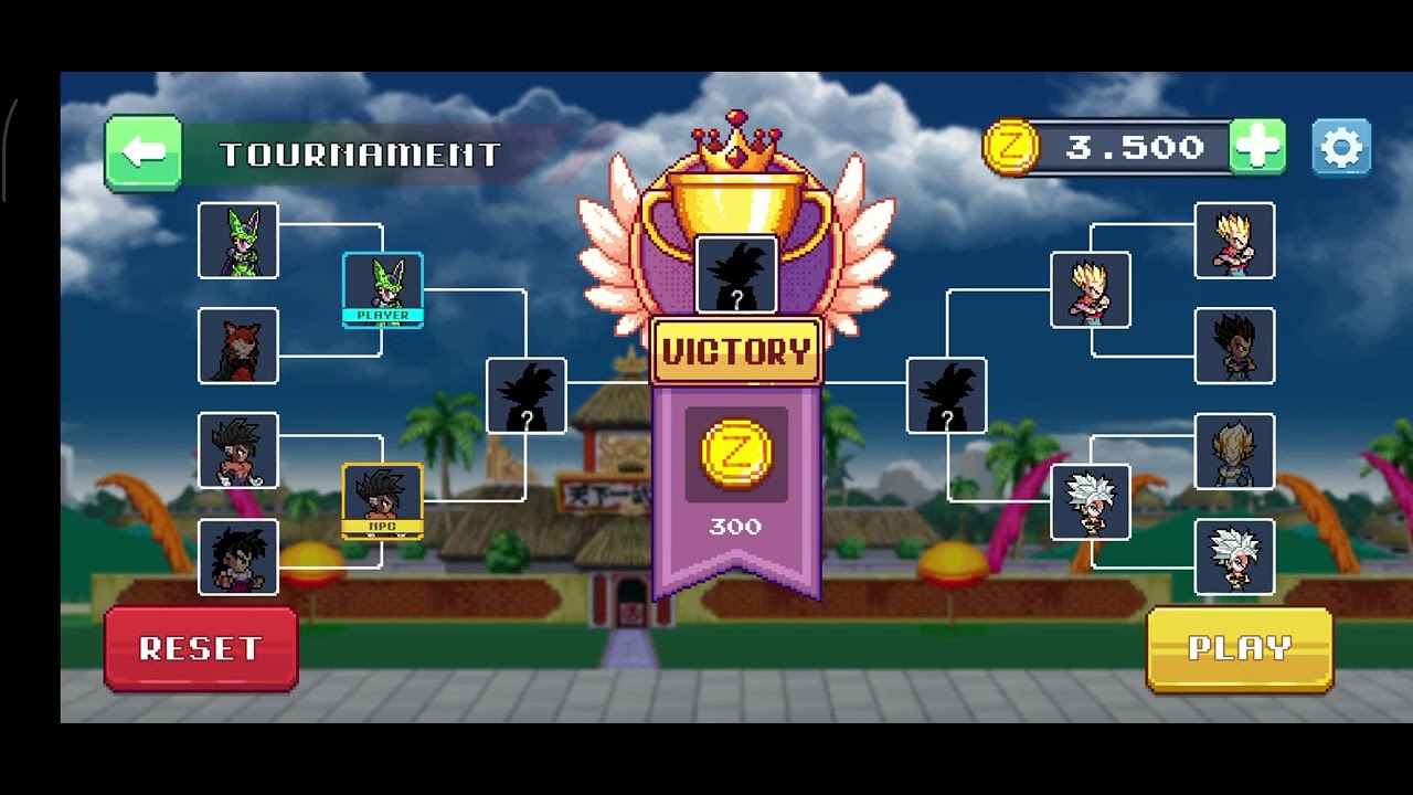 Cell op! Turnamen game Legend warrior