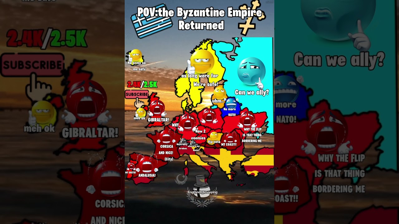 POV:the Byzantine Empire returns? 